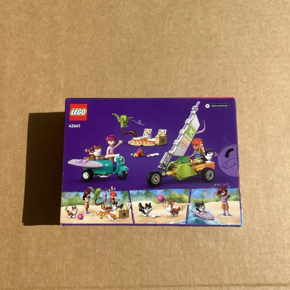 LEGO Friends Surfing Corgi Dogs and Scooter Adventure 42641 Building Toy Set NEW